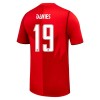 Camiseta Canadá Davies 19 Primera Copa Mundial 2026