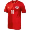 Camiseta Canadá J. David 10 Primera Copa Mundial 2026