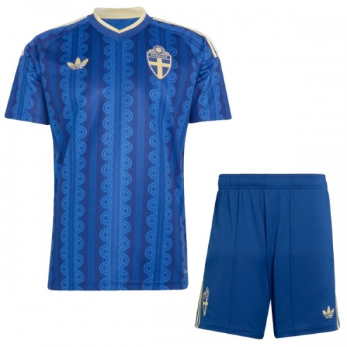 Conjunto/Equipación Suecia Niño Segunda Copa Mundial 2026 Conjunto/Equipación Suecia Niño Segunda Copa Mundial 2026