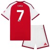 Conjunto/Equipación Arsenal Saka 7 Niño Primera 2026-27