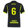Camiseta Atlético Madrid Koke 6 Segunda 2026-27