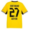 Camiseta Borussia Dortmund Adeyemi 27 Primera 2026-27