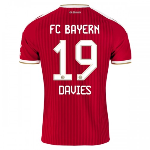 Camiseta FC Bayern de Múnich Davies 19 Primera 2026-27 Camiseta FC Bayern de Múnich Davies 19 Primera 2026-27