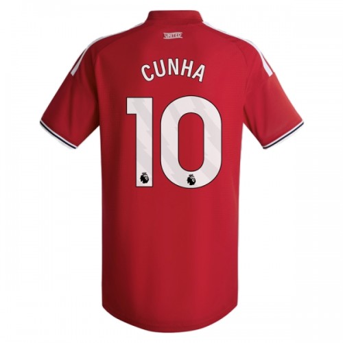 Camiseta Manchester United Cunha 10 Primera 2026-27 Camiseta Manchester United Cunha 10 Primera 2026-27