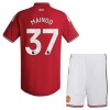 Conjunto/Equipación Manchester United Mainoo 37 Niño Primera 2026-27