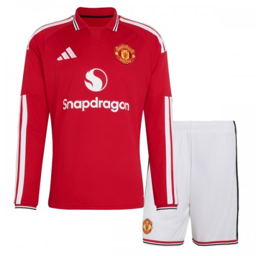 Conjunto/Equipación Manchester United Niño Primera 2026-27 - Manga Larga Conjunto/Equipación Manchester United Niño Primera 2026-27 - Manga Larga