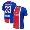 Camiseta Paris Saint-Germain Zaire Emery 33 Primera 2026-27