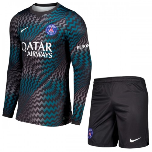 Conjunto/Equipación Portero Paris Saint-Germain Niño Primera 2026-27 - Manga Larga Conjunto/Equipación Portero Paris Saint-Germain Niño Primera 2026-27 - Manga Larga