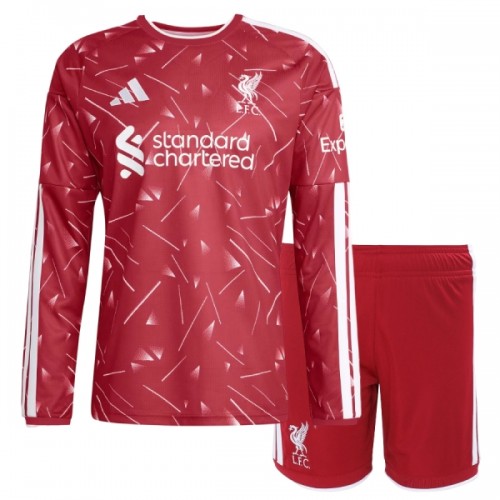 Conjunto/Equipación Liverpool Niño Primera 2026-27 - Manga Larga Conjunto/Equipación Liverpool Niño Primera 2026-27 - Manga Larga