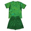 Conjunto/Equipación Portero Brasil Niño Primera Copa Mundial 2026 Verde