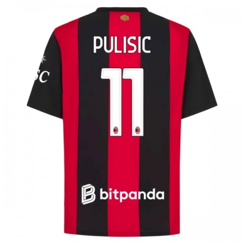 Camiseta AC Milan Pulisic 11 Primera 2026-27 Camiseta AC Milan Pulisic 11 Primera 2026-27