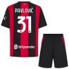 Conjunto/Equipación AC Milan Pavlovic 31 Niño Primera 2026-27 Conjunto/Equipación AC Milan Pavlovic 31 Niño Primera 2026-27