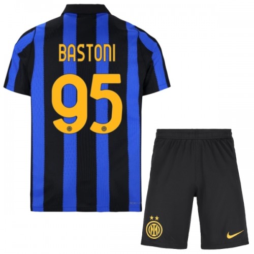 Conjunto/Equipación Inter Milan Bastoni 95 Niño Primera 2026-27 Conjunto/Equipación Inter Milan Bastoni 95 Niño Primera 2026-27