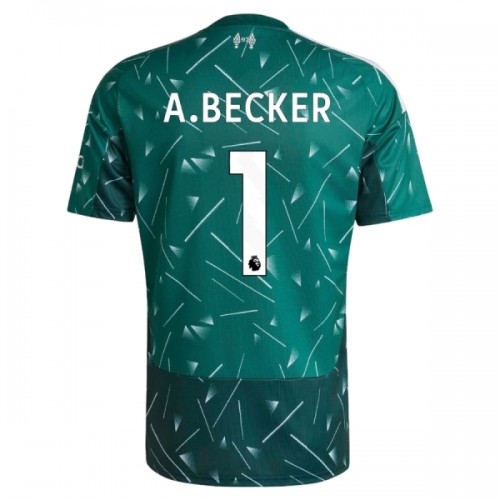 Camiseta Portero Liverpool A. Becker 1 Primera 2026-27 Verde Camiseta Portero Liverpool A. Becker 1 Primera 2026-27 Verde