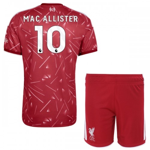 Conjunto/Equipación Liverpool Mac Allister 10 Niño Primera 2026-27 Conjunto/Equipación Liverpool Mac Allister 10 Niño Primera 2026-27