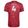 Conjunto/Equipación Liverpool Virgil 4 Niño Primera 2026-27