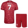 Conjunto/Equipación Liverpool Wirtz 7 Niño Primera 2026-27