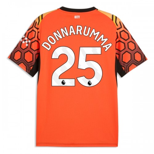 Camiseta Portero Manchester City Donnarumma 25 Orange Version Tercera 2026-27 Camiseta Portero Manchester City Donnarumma 25 Orange Version Tercera 2026-27