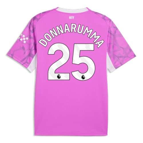 Camiseta Portero Manchester City Donnarumma 25 Segunda 2026-27 Rosa Camiseta Portero Manchester City Donnarumma 25 Segunda 2026-27 Rosa
