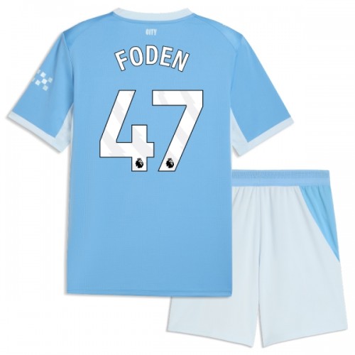 Conjunto/Equipación Manchester City Foden 47 Niño Primera 2026-27 Conjunto/Equipación Manchester City Foden 47 Niño Primera 2026-27