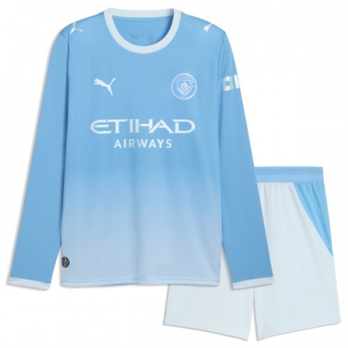 Conjunto/Equipación Manchester City Niño Primera 2026-27 - Manga Larga Conjunto/Equipación Manchester City Niño Primera 2026-27 - Manga Larga