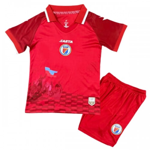 Conjunto/Equipación Haiti Niño Tercera Copa Mundial 2026 Conjunto/Equipación Haiti Niño Tercera Copa Mundial 2026