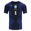Camiseta Brasil Bruno Guimaraes 8 Segunda Copa Mundial 2026
