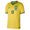 Camiseta Brasil Endrick 19 Primera Copa Mundial 2026