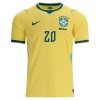 Camiseta Brasil Estevao 20 Primera Copa Mundial 2026