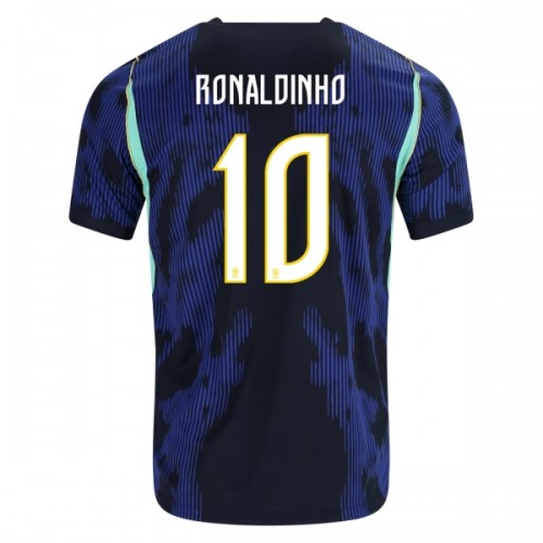 Camiseta Brasil Ronaldinho 10 Segunda Copa Mundial 2026 Camiseta Brasil Ronaldinho 10 Segunda Copa Mundial 2026