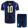 Conjunto/Equipación Brasil Pele 10 Niño Segunda Copa Mundial 2026