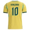 Conjunto/Equipación Brasil Ronaldinho 10 Niño Primera Copa Mundial 2026