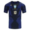 Conjunto/Equipación Brasil Ronaldinho 10 Niño Segunda Copa Mundial 2026