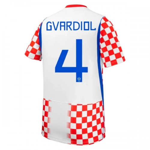 Camiseta Croacia Gvardiol 4 Primera Copa Mundial 2026 Camiseta Croacia Gvardiol 4 Primera Copa Mundial 2026
