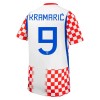 Camiseta Croacia Kramaric 9 Primera Copa Mundial 2026