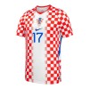 Camiseta Croacia P. Sucic 17 Primera Copa Mundial 2026