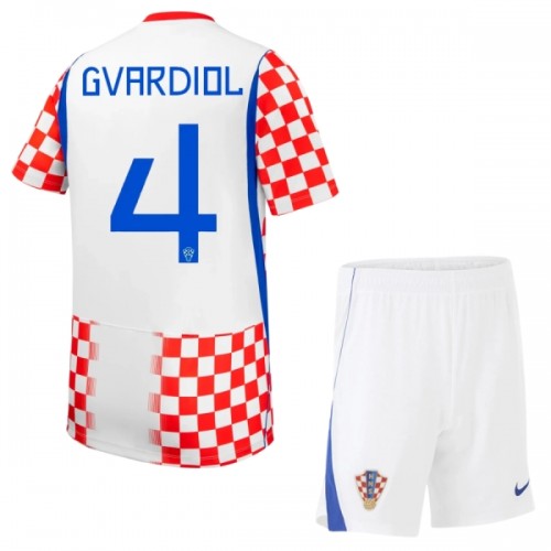 Conjunto/Equipación Croacia Gvardiol 4 Niño Primera Copa Mundial 2026 Conjunto/Equipación Croacia Gvardiol 4 Niño Primera Copa Mundial 2026