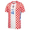 Conjunto/Equipación Croacia Gvardiol 4 Niño Primera Copa Mundial 2026