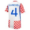 Conjunto/Equipación Croacia Gvardiol 4 Niño Primera Copa Mundial 2026