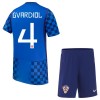 Conjunto/Equipación Croacia Gvardiol 4 Niño Segunda Copa Mundial 2026 Conjunto/Equipación Croacia Gvardiol 4 Niño Segunda Copa Mundial 2026