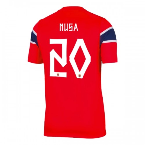 Camiseta Noruega Nusa 7 Primera Copa Mundial 2026 Camiseta Noruega Nusa 7 Primera Copa Mundial 2026