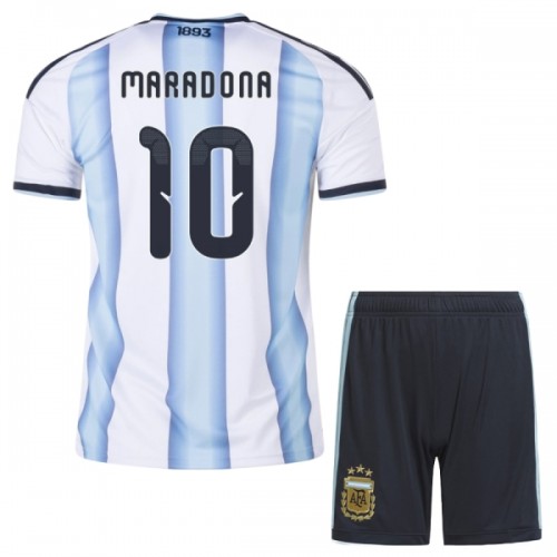 Conjunto/Equipación Argentina Maradona 10 Niño Primera Copa Mundial 2026 Conjunto/Equipación Argentina Maradona 10 Niño Primera Copa Mundial 2026