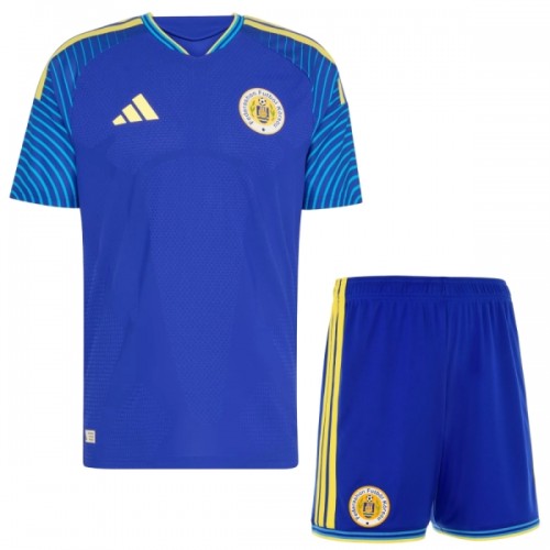 Conjunto/Equipación Curacao Niño Primera Copa Mundial 2026 Conjunto/Equipación Curacao Niño Primera Copa Mundial 2026