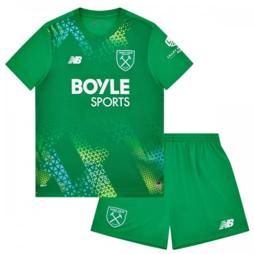 Conjunto/Equipación Portero West Ham United Niño Primera 2026-27 Conjunto/Equipación Portero West Ham United Niño Primera 2026-27