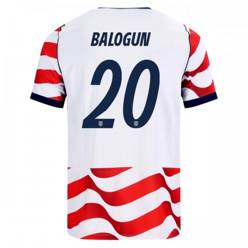 Camiseta Estados Unidos Balogun 20 Primera Copa Mundial 2026 Camiseta Estados Unidos Balogun 20 Primera Copa Mundial 2026