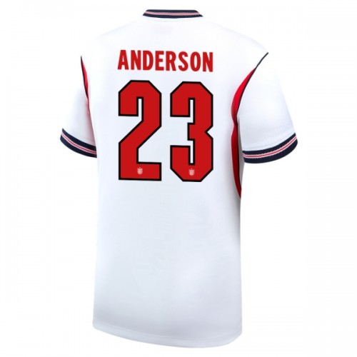 Camiseta Inglaterra Elliot Anderson 23 Primera Copa Mundial 2026 Camiseta Inglaterra Elliot Anderson 23 Primera Copa Mundial 2026