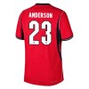 Camiseta Inglaterra Elliot Anderson 23 Segunda Copa Mundial 2026 Camiseta Inglaterra Elliot Anderson 23 Segunda Copa Mundial 2026