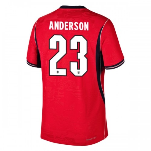 Camiseta Inglaterra Elliot Anderson 23 Segunda Copa Mundial 2026 Camiseta Inglaterra Elliot Anderson 23 Segunda Copa Mundial 2026
