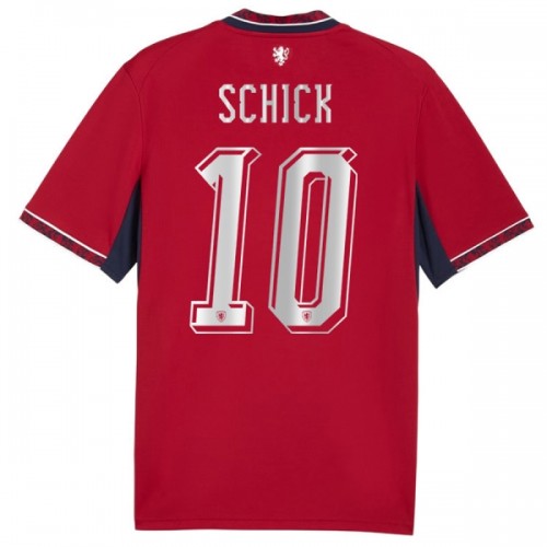 Camiseta República Checa Schick 10 Primera Copa Mundial 2026 Camiseta República Checa Schick 10 Primera Copa Mundial 2026