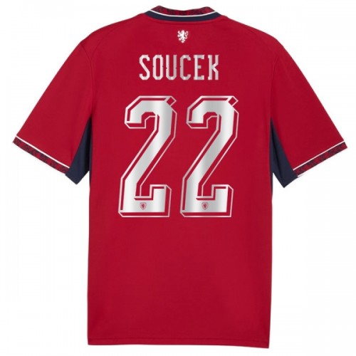 Camiseta República Checa Soucek 22 Primera Copa Mundial 2026 Camiseta República Checa Soucek 22 Primera Copa Mundial 2026